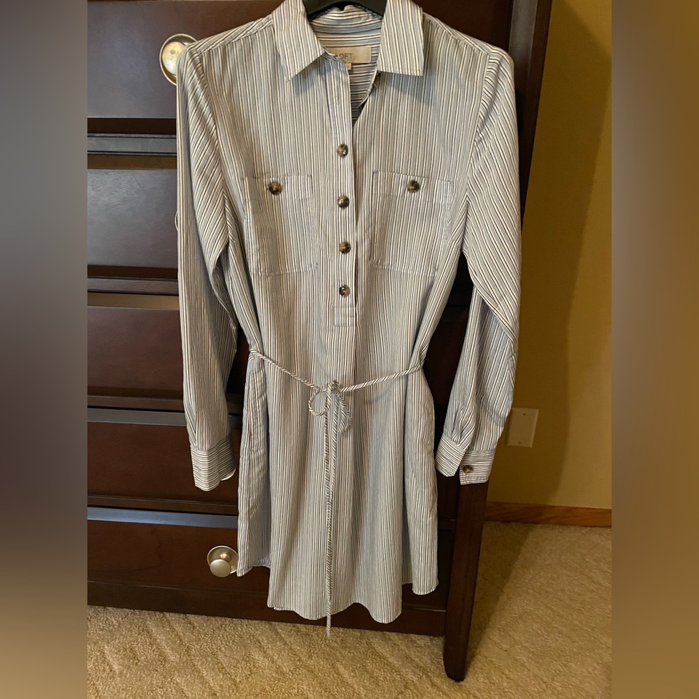 Loft shirt dress xs NWOT